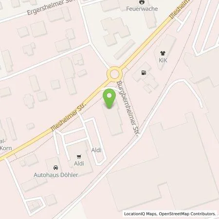 Standortübersicht der Tankstelle Cloppenburg GmbH in 91438 Bad Windsheim