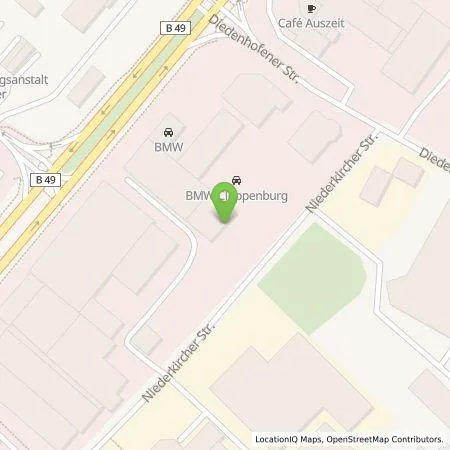 Standortübersicht der Tankstelle Cloppenburg GmbH in 54294 Trier