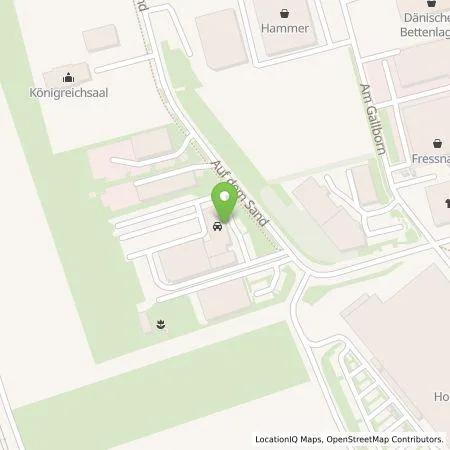 Standortübersicht der Tankstelle Cloppenburg GmbH in 67547 Worms