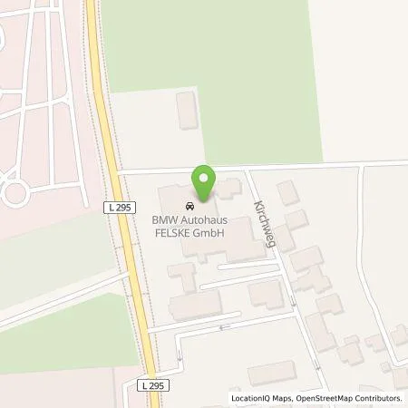 Standortübersicht der Tankstelle Autohaus Felske GmbH in 38104 Braunschweig