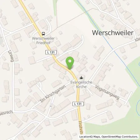 Standortübersicht der Tankstelle Müller-Dynamic GmbH in 66606 St. Wendel