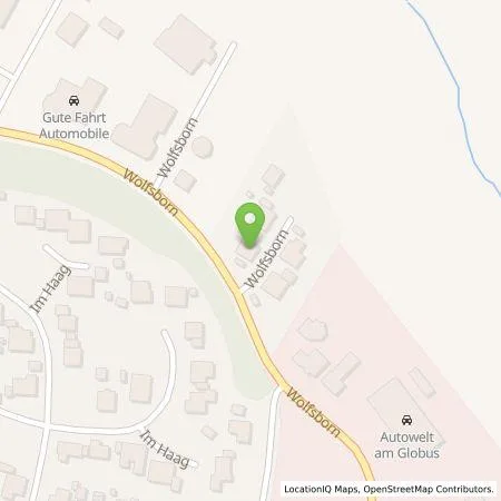 Standortübersicht der Tankstelle Müller-Dynamic GmbH in 66679 Losheim am See