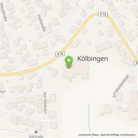 Standortübersicht der Tankstelle Auto Wüst GmbH in 56459 Kölbingen