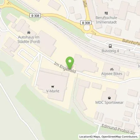 Standortübersicht der Tankstelle Autohaus Fink GmbH & Co KG in 87509 Immenstadt