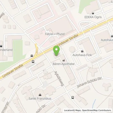 Standortübersicht der Tankstelle Autohaus Fink GmbH & Co KG in 87435 Kempten