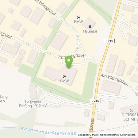 Standortübersicht der Tankstelle Autohaus Muhra GmbH in 46149 Oberhausen