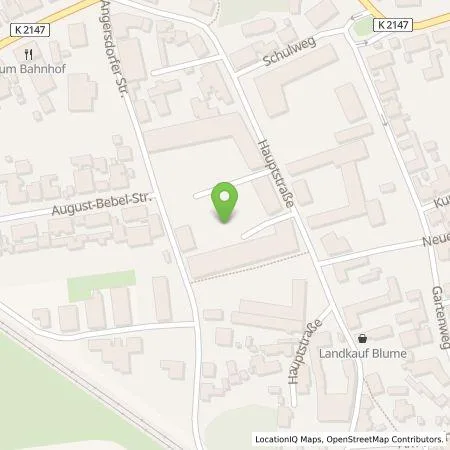 Standortübersicht der Tankstelle Autohaus Ehrl GmbH in 06179 Zscherben