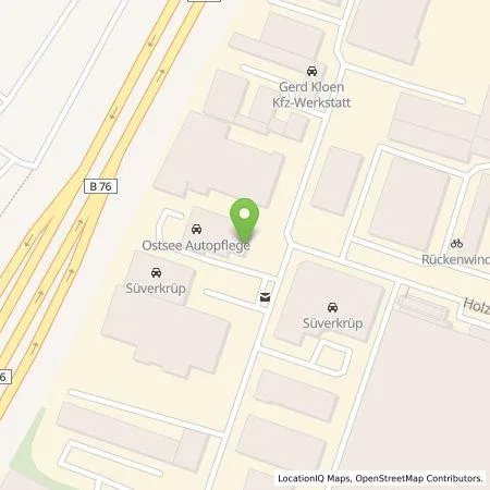 Standortübersicht der Tankstelle Autohaus Hansa Nord GmbH in 24118 Kiel