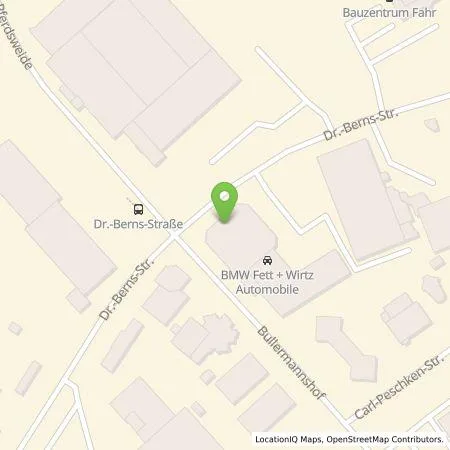 Standortübersicht der Tankstelle Fett & Wirtz in 47608 Geldern