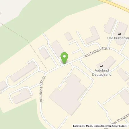 Standortübersicht der Tankstelle Autohaus Fritze GmbH & Co. KG in 06618 Naumburg