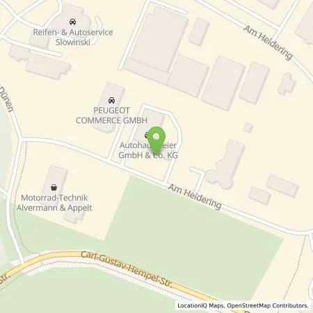 Standortübersicht der Tankstelle Autohaus Reier GmbH & Co. KG in 16515 Oranienburg