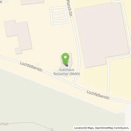 Standortübersicht der Tankstelle Autohaus Reisacher GmbH in 89312 Günzburg