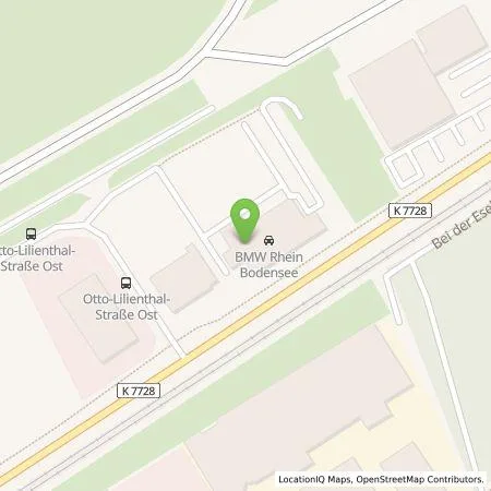 Standortübersicht der Tankstelle Autohaus Heermann und Rhein GmbH in 88046 Friedrichshafen