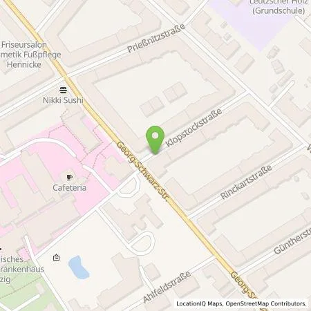 Standortübersicht der Tankstelle Stadtwerke Leipzig GmbH in 04177 Leipzig