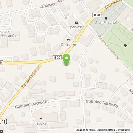 Standortübersicht der Tankstelle Mer Germany GmbH in 83410 Laufen