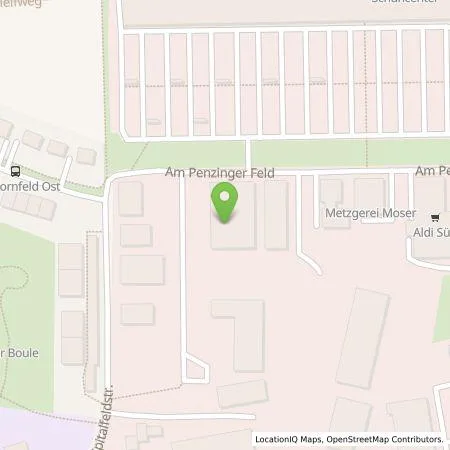 Standortübersicht der Tankstelle eze.network GmbH in 86899 Landsberg am Lech