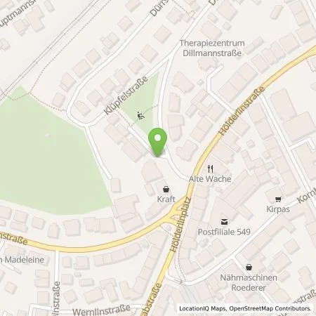 Standortübersicht der Tankstelle eze.network GmbH in 70193 Stuttgart