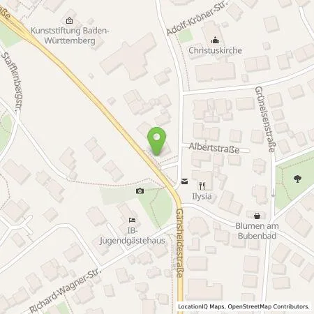 Standortübersicht der Tankstelle eze.network GmbH in 70184 Stuttgart