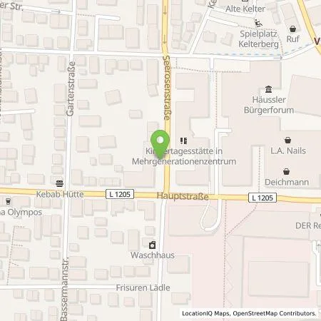 Standortübersicht der Tankstelle eze.network GmbH in 70563 Stuttgart