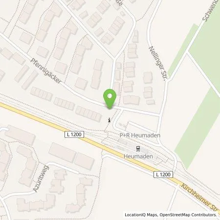 Standortübersicht der Tankstelle eze.network GmbH in 70174 Stuttgart