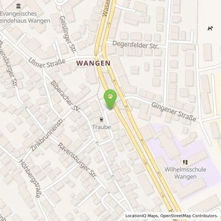 Standortübersicht der Tankstelle eze.network GmbH in 70327 Stuttgart