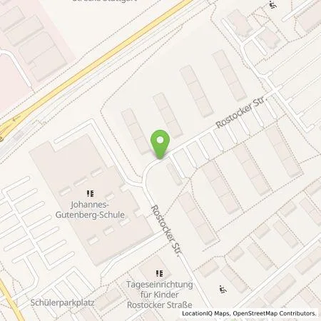 Standortübersicht der Tankstelle eze.network GmbH in 70376 Stuttgart