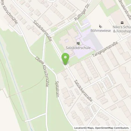 Standortübersicht der Tankstelle eze.network GmbH in 70567 Stuttgart