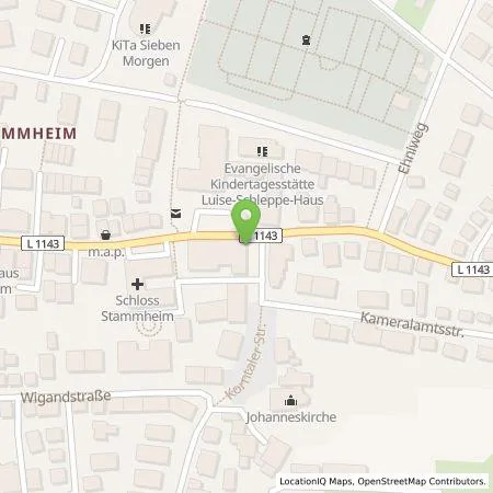 Standortübersicht der Tankstelle eze.network GmbH in 70439 Stuttgart