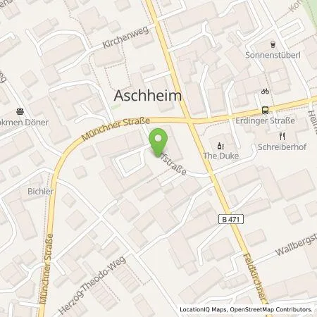 Standortübersicht der Tankstelle eze.network GmbH in 85609 Aschheim