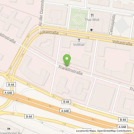 Standortübersicht der Tankstelle eze.network GmbH in 60486 Frankfurt am Main