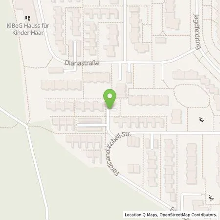 Standortübersicht der Tankstelle eze.network GmbH in 85540 Haar