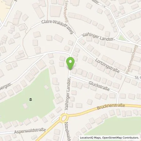 Standortübersicht der Tankstelle eze.network GmbH in 70195 Stuttgart