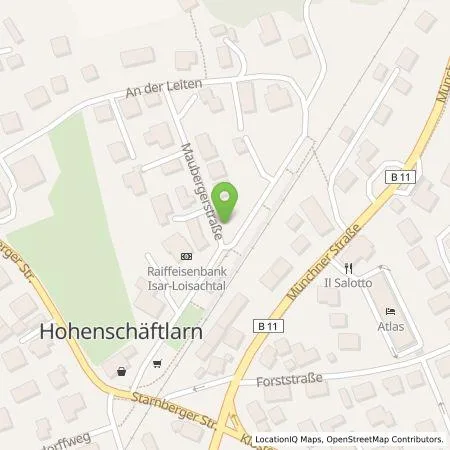 Standortübersicht der Tankstelle eze.network GmbH in 82069 Schäftlarn