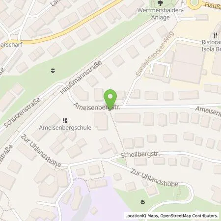 Standortübersicht der Tankstelle eze.network GmbH in 70188 Stuttgart