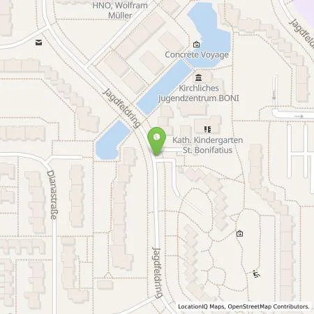 Standortübersicht der Tankstelle eze.network GmbH in 85540 Haar