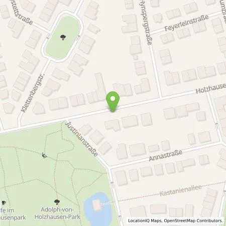 Standortübersicht der Tankstelle eze.network GmbH in 60322 Frankfurt am Main