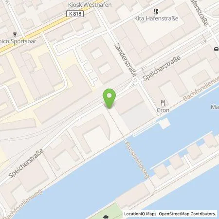 Standortübersicht der Tankstelle eze.network GmbH in 60327 Frankfurt am Main