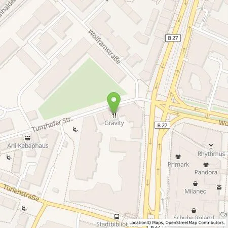 Standortübersicht der Tankstelle eze.network GmbH in 70191 Stuttgart