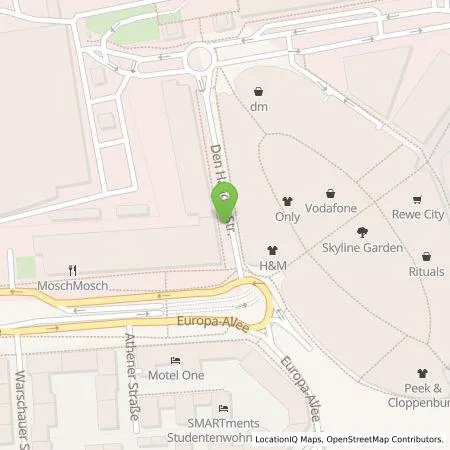 Standortübersicht der Tankstelle eze.network GmbH in 60327 Frankfurt