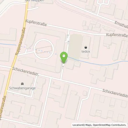 Standortübersicht der Tankstelle eze.network GmbH in 70565 Stuttgart