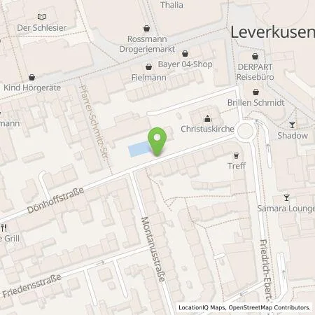 Standortübersicht der Tankstelle eze.network GmbH in 51373 Leverkusen