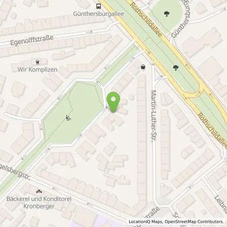 Standortübersicht der Tankstelle eze.network GmbH in 60316 Frankfurt am Main