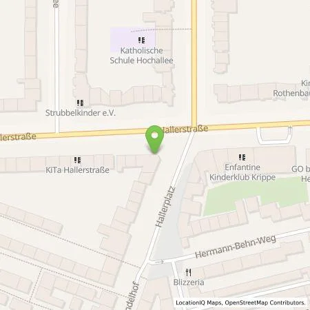 Standortübersicht der Tankstelle eze.network GmbH in 20146 Hamburg