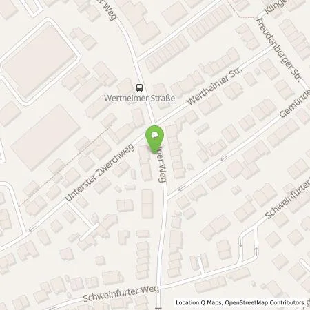 Standortübersicht der Tankstelle eze.network GmbH in 60599 Frankfurt am Main