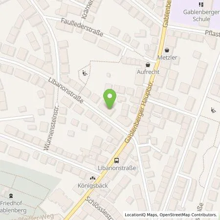 Standortübersicht der Tankstelle eze.network GmbH in 70186 Stuttgart