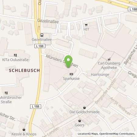 Standortübersicht der Tankstelle eze.network GmbH in 51375 Leverkusen