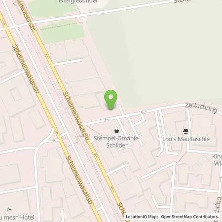 Standortübersicht der Tankstelle eze.network GmbH in 70567 Stuttgart