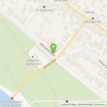 Standortübersicht der Tankstelle eze.network GmbH in 51371 Leverkusen