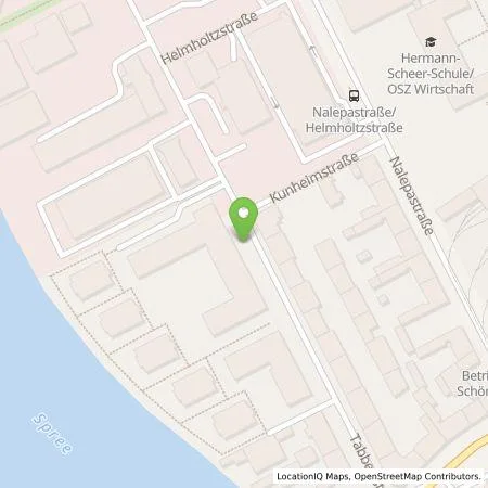 Standortübersicht der Tankstelle eze.network GmbH in 12459 Berlin
