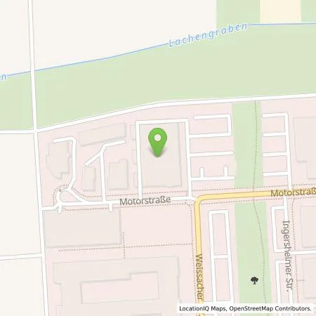 Standortübersicht der Tankstelle eze.network GmbH in 70499 Stuttgart